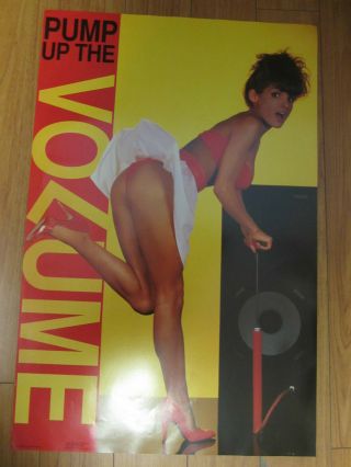 Pump Up The Volume 1988 Vintage Poster Old School 10325
