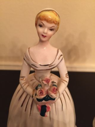 Ceramic Bride and Groom Wedding Topper Figurines 3