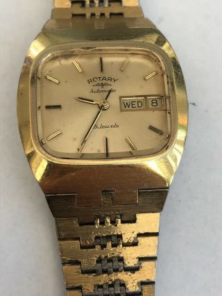 Rare Vintage Gents Early Automatic Rotary