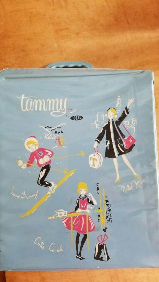 Vintage Ideal Tammy Doll With Case,  Clothing,  & Accessories Bs - 12 4