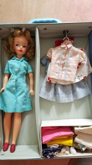 Vintage Ideal TAMMY Doll With Case,  Clothing,  & Accessories BS - 12 4 2