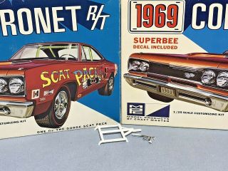 Mpc 1969 Dodge Coronet R/t Superbee Kit 1769 - 200 1/25 Trailer Hitch & Ball Only