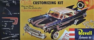 1956 Chrysler Yorker Customizing Kit,  Revell Vintage Model Kit