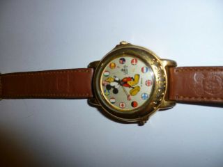 Vintage Mickey Mouse Watch Lorus Musical:it 