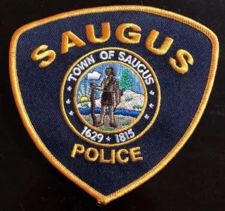 Saugus Police Department Patch (commemorative) Shoulder Size