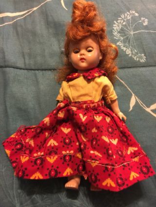 Vintage Vogue Ginny Doll Needs Tlc Red Hair