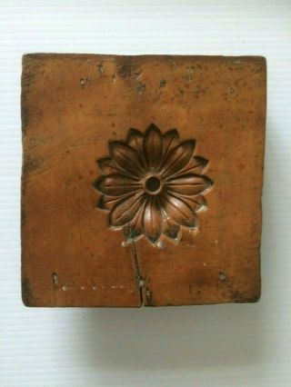Antique 18th/19th Century Wooden Butter Mould
