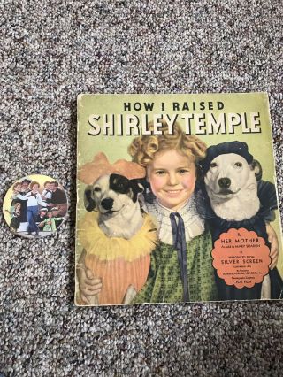 Vintage How I Raised Shirley Temple 1935 Book