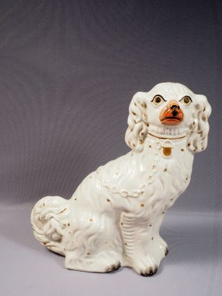 Staffordshire Dogs Spaniel Figurine Large 1800 