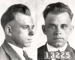 John Dillinger Famous Gangster Arrested Mugshot 11 X 14 Photo Picture Poster