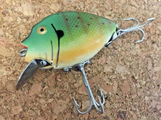 Vintage Heddon 9630 Punkinseed Fishing Lure Perch Minnow Un - Fished Ex.  Cond.