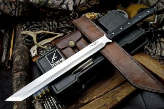 Cfk Ipak Handmade D2 Custom Battle - Ready 26 - Inch Tanto Katana Sword Blade Knife