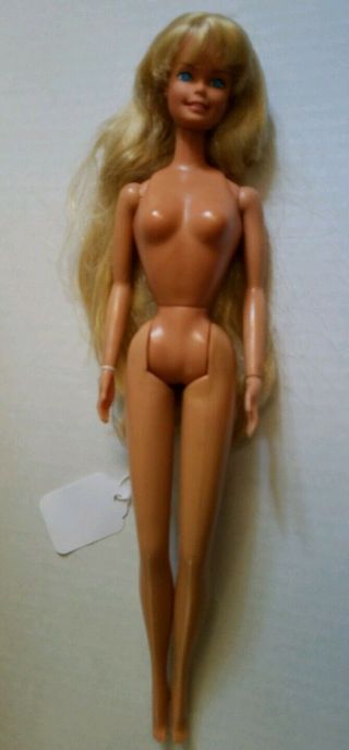 Vintage Beauty Secrets Barbie 1979 Long Blonde Hair Nude