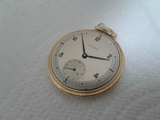 Old Pocket Watch Seeland 17 J 10 K Rgp Case Swiss