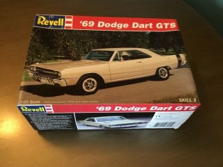 Revell 1:25 Scale 69 Dodge Dart Gts Model Kit Car