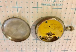 Antique Waterbury Pocket Watch Patented Series L - Not Running 5