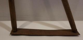 Antique Primitive Wood Handle Grass Weed Eater Cutter SLING BLADE Yard Tool 5