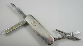 Authentic Tiffany & Co Swiss Army Knife Sterling Silver & 18k Gold Victorinox
