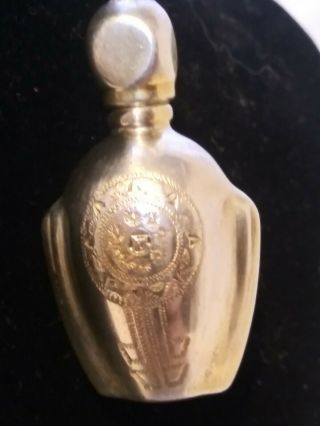 Antique/Vintage Mexico Silver 925 JB Perfume/Snuff Brooch & Funnel Unique 3