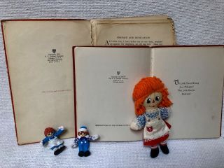 Raggedy Ann: Antique Books,  Vintage Doll,  Figurines,