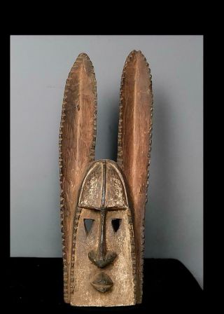 Old Tribal Large Dogon Hare Mask - Mali Bn 52