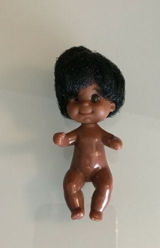 1970s Vintage Mattel Sunshine Family Baby Infant Doll Nude African American