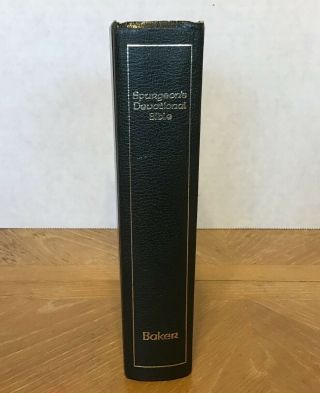 Vintage 1976 Charles Spurgeon Spurgeon’s Devotional Bible Baker Church Religion