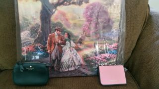 Gotw Keepr Thomas Kinkade Gone With The Wind Open Edition Wrapped Canvas 14x14