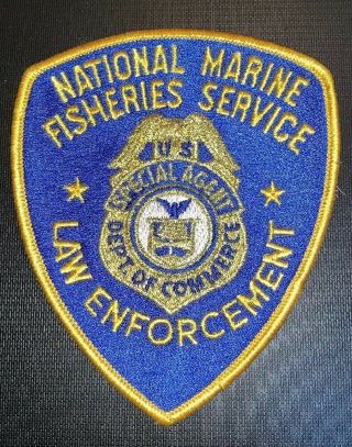 National Marine Fisheries Service Law Enforcement Police Patch
