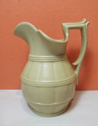 Ridgway Son& Co Drabware Antique Ceramic Pitcher Rare Creamer Syrup