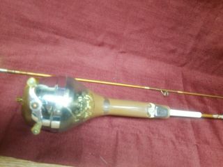 Vintage Great Lakes Imperial Fishing Rod And Reel