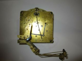 Antique Seth Thomas No.  124 Westminster Chime Clock Movement,  8 - Day,  Key - Wind
