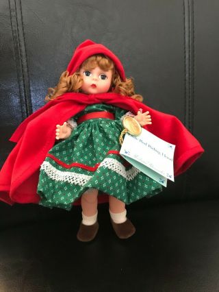 Vintage Madame Alexander 8 " Little Red Riding Hood 13970