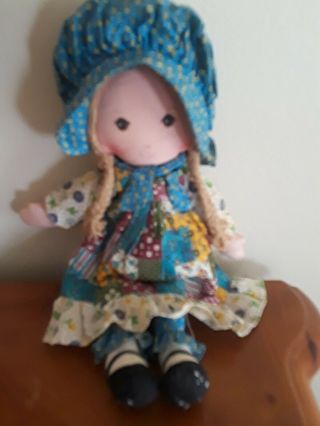 Vintage 16 " Holly Hobbie Doll From Knickerbocker Toy Company