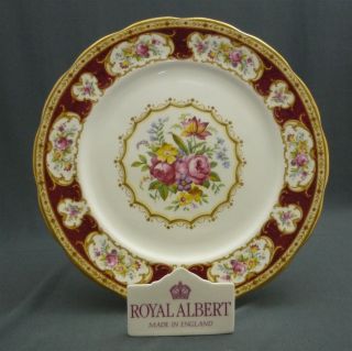 Antique Lady Hamilton Royal Albert England Crown China 10 " Dinner Plate (s)