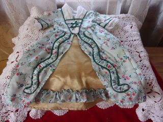 Vintage American Girl Elizabeth Felicity Holiday Christmas Gown Dress Only Guc