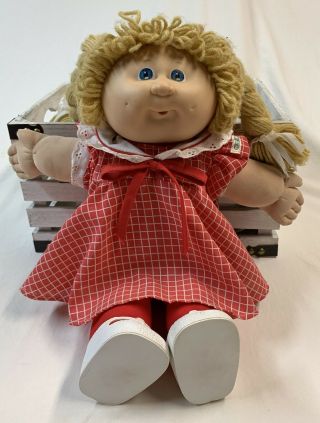 Vintage Cabbage Patch Kids Doll 1978 - 1982 In Clothing