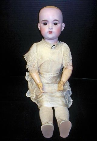 Lovely Antique G B George Borgfeldt Bisque Socket Head Doll Jointed Germany 24 "