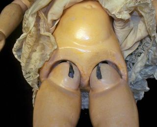 Lovely Antique G B George Borgfeldt Bisque Socket Head Doll JOINTED GERMANY 24 