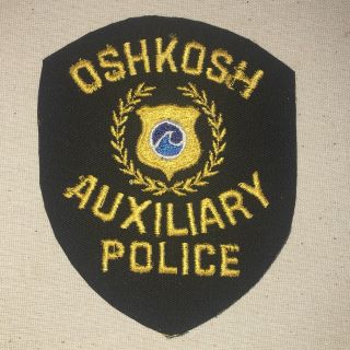 Oshkosh Police Dept Patch - Wisconsin - Vintage
