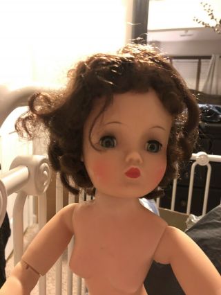 Vintage Madame Alexander Cissy Doll For Repair Or Parts Or Dress Her 8