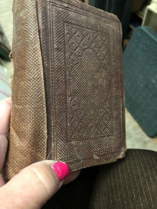 Antique Hardcover The Mind And Words Of Jesus 1862