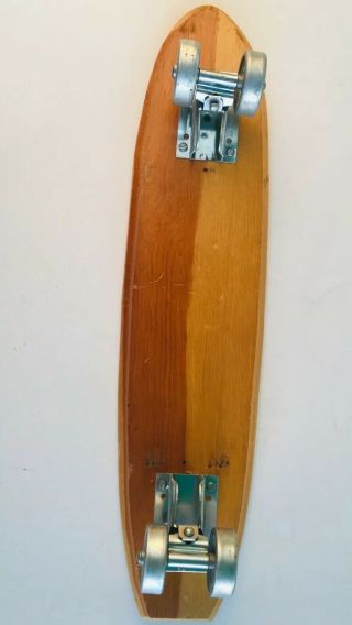 Vintage 1960’s Skateboard Surf Skate,  Sidewalk Surfboard Rare NOS 4