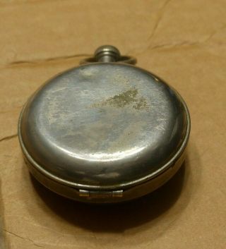 Scarce R.  H.  Ingersoll & Bros.  Yankee Back Wind And Set Pocket Watch 1891 6