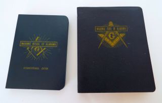 Grand Lodge Alabama Masonic Code Ritual Books Amendments 1963 1970 Freemasonry