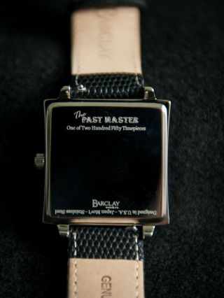Barclay Past Master Masonic Watch - Leather Band - ONLY $69 3