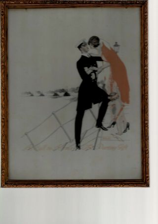 French Art Deco Advertising Print - De Reszke By Rilette - A Call To Arms - Good