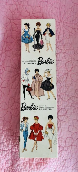 Vintage 1962 Brunette Ponytail Barbie 850 Box Japan
