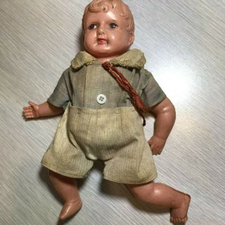 Vintage Celluloid 8 " Baby Doll - Japan - Needs Tlc