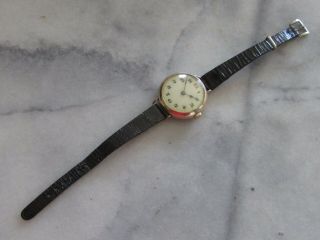 Vintage Gold Filled Ladies Art Deco Wrist Watch.  Swiss Made.  1920 
